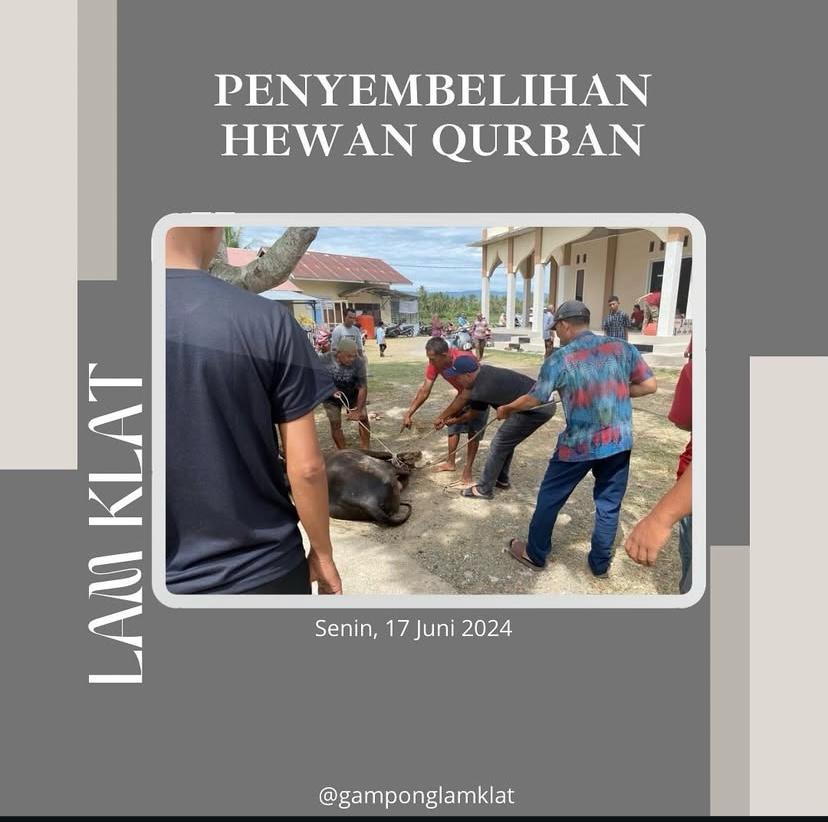 Kegitan Penyembelihan Hewan Kurban
